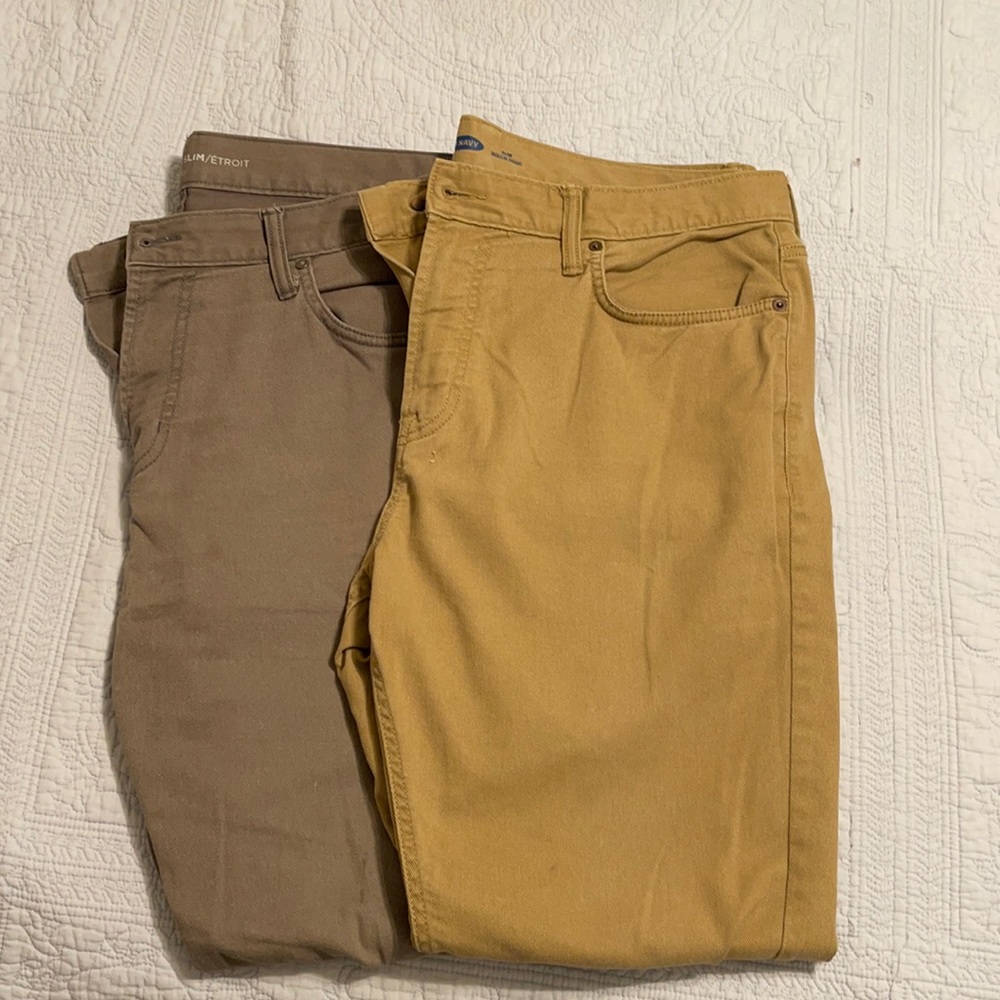 2 pair of Old Navy Slim Pants